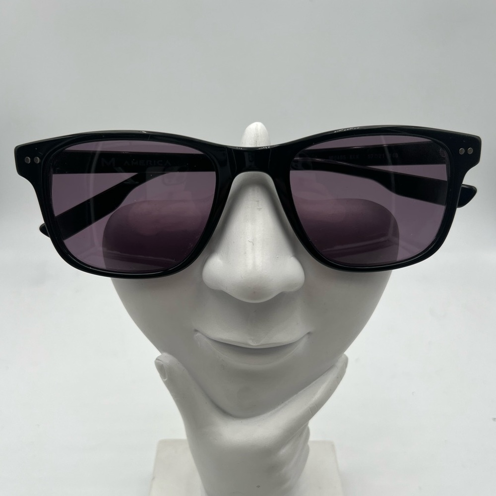 M America Black Oval Sunglasses Frames MU405